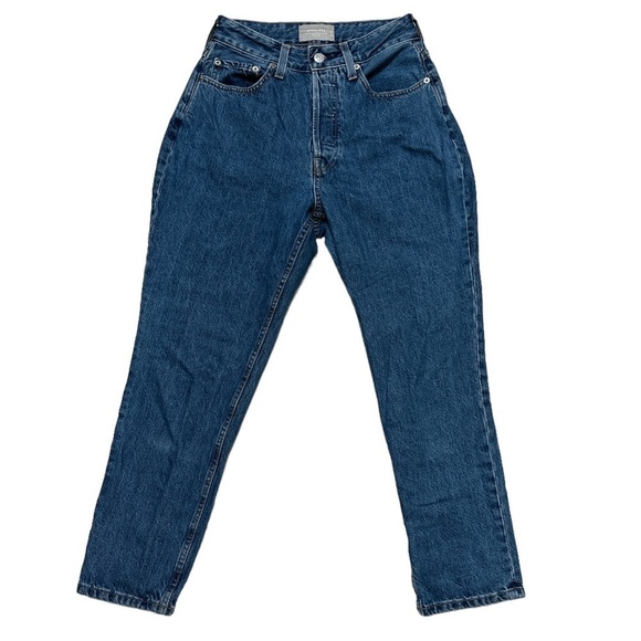 EVERLANE The Curvy 190s Cheeky Straight Ankle Jean
Organic Cotton Button Fly - Picture 1 of 8